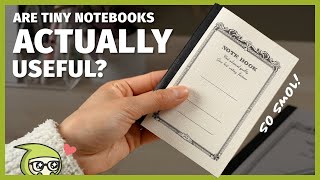 Don't throw away your SMOL notebooks! 8 ways to fill TINY notebooks! 😍