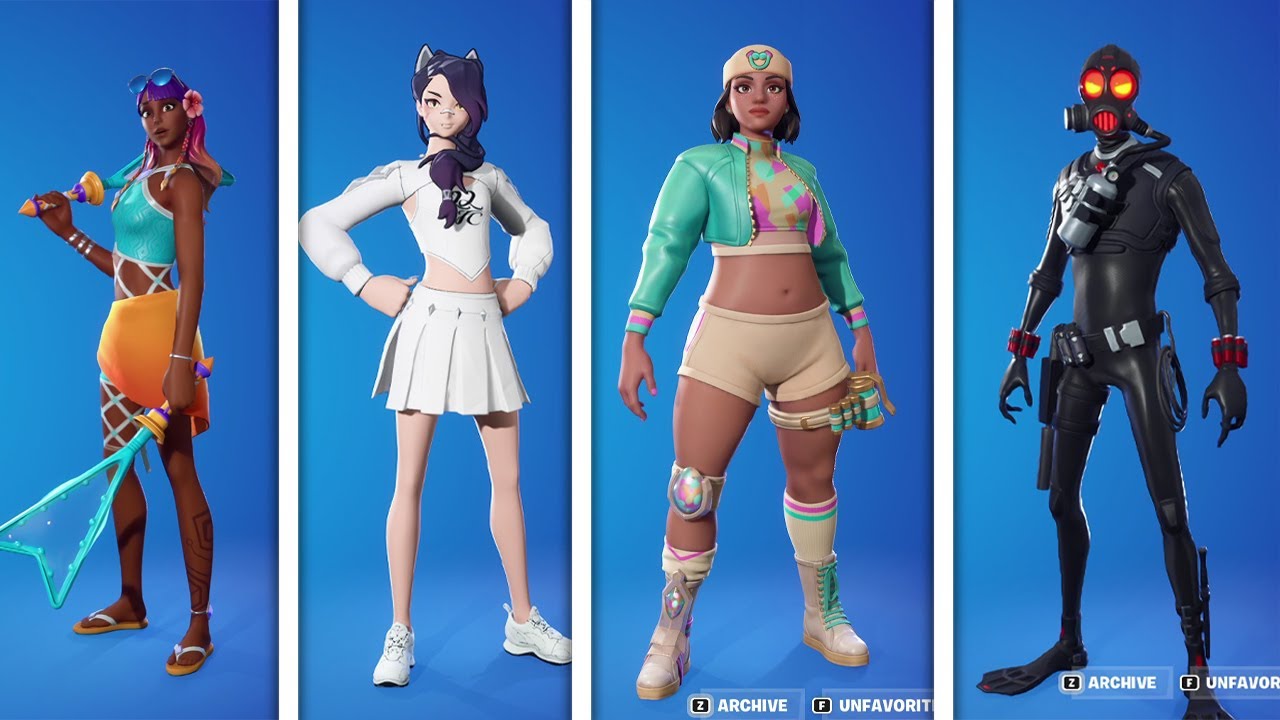 NEW All Fortnite Summer Leaked Skins BREEZABELLE COURT QUEEN ERISA new-all-fortnite-summer-leaked-skins-breezabelle-court-queen-erisa