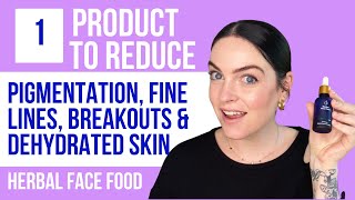 One Product to Reduce Pigmentation, Fine Lines, Breakouts & Dehydrated Skin | Herbal Face Food