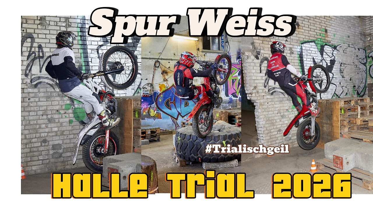HallenTrial 2026 Weisse Spur #trialischgeil