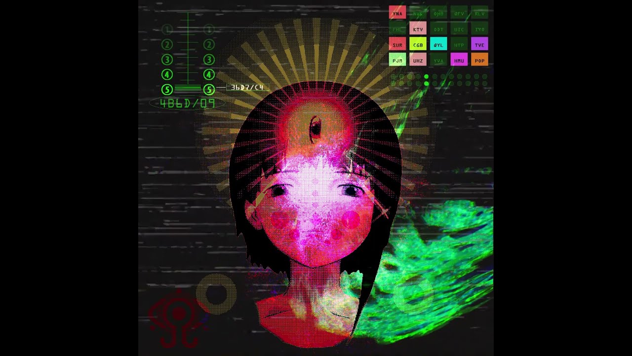 Unreal Engine 4 - Audio Visualizer // Glitchcore // Cyberpunk // y2k