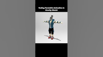 Testing Turntable Animation in Gravity Sketch #shorts