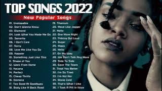 Top English Songs 2023 ☄️ ☄️ ☄️ Popular Music 2021-2022 (Pop Hits 2022 Playlist)
