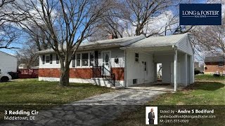 Sale: 3 Beds - 1 Bath - 1725 sq ft - Middletown - DE [$280,000] MLS #: DENC2099034