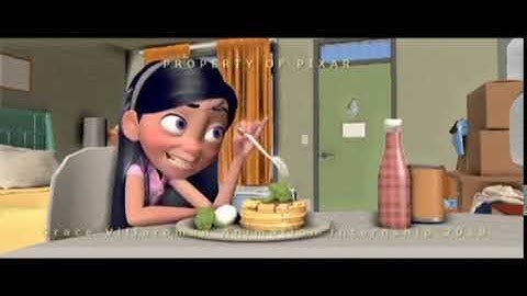 |The Incredibles| Violet Parr Test Animation with Sound Part 8