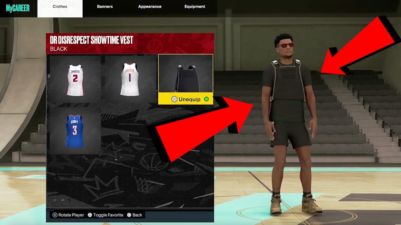 HOW TO GET BULLETPROOF BLACK MILITARY VEST IN NBA 2K23!! FASTEST WAY