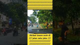 Akibat Lawan Arah Dijalan Satu Jalur crash kecelakaan kecelakaanterbaru ternding
