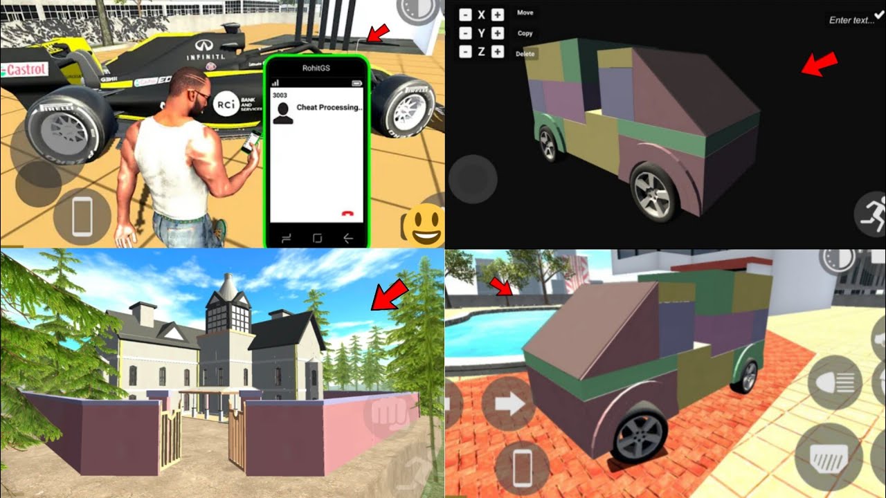 F1 car+Prop car+Granny House In Indian Bike Driving 3D 🤩 | New Update | 