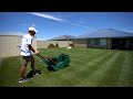 Using the Protea 510SC on My Ryegrass and Sprigging my Golf Green