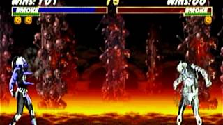 Mortal Kombat Trilogy - Nintendo 64 - Smoke - Fatality 1