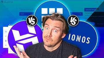 Hostinger vs Bluehost vs IONOS | BEST Shared Hosting Comparison