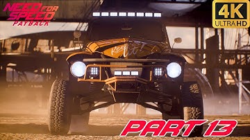 Need for Speed Payback Gameplay Walkthrough Part 13 [4K 60FPS PS5] - No Commentary