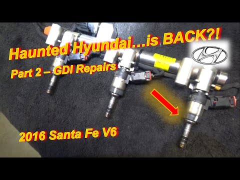 Haunted Hyundai is BACK?! -Part 2 (GDI Injector Repair)