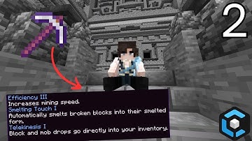 I Completed Ralph’s Pickaxe Quest! My First OP Pickaxe | Minecraft CraftersMC Skyblock EP2