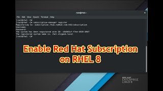 Redhat subscription manager step by step in Hindi. screenshot 5