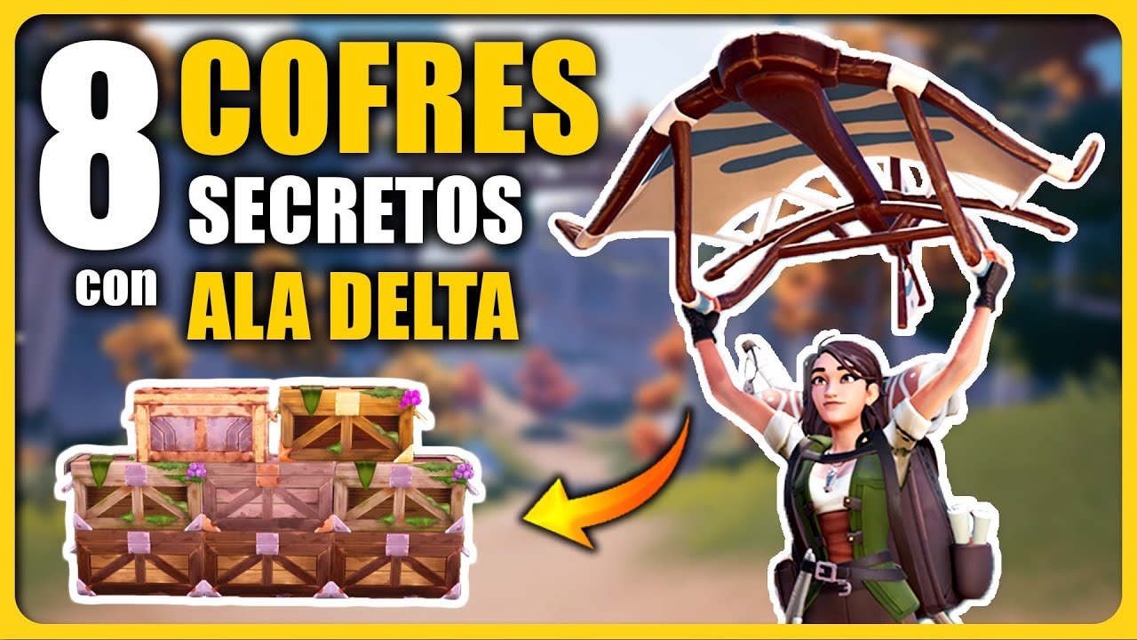 8 COFRES del TESORO OCULTOS 🪂 (Ala Delta) en Bahari Bay | PALIA