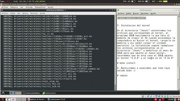 Compilando e instalando Kernel Linux