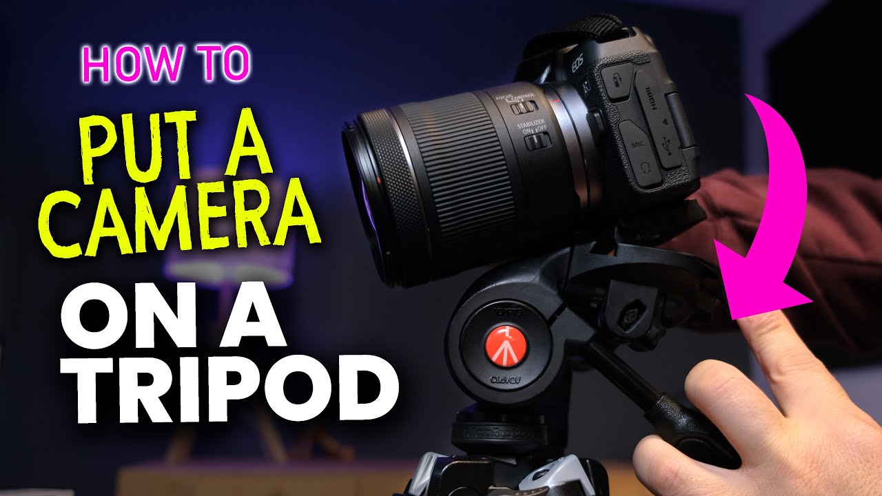 How to Attach a Camera to a Tripod: 10 Steps (with Pictures)