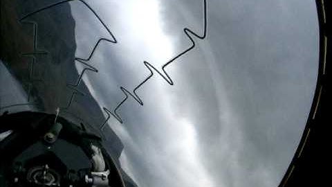 In cockpit - Mach Loop Hawk RAF Valley