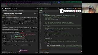 LeetCode heaps 1792 ,  1642, 295   + 2033 Median 28 Apr