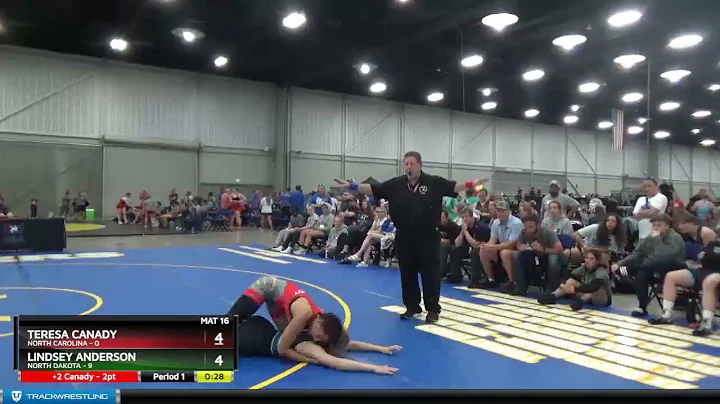 122 Lbs Round 4 (6 Team) - Teresa Canady, North Ca...