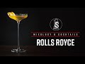 ROLLS ROYCE COCKTAIL. How to make this Gin Classic Cocktail.
