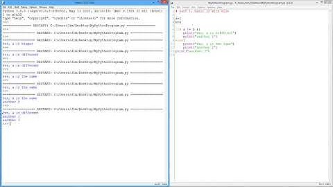 Python: Conditionals Part 1