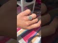 2.77ctw Antique Old Cut Diamond Cluster Ring