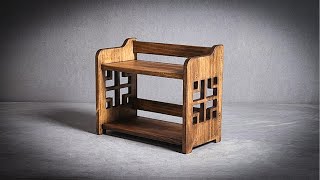 완자살 선반 만들기 l 전통 문양 DIY