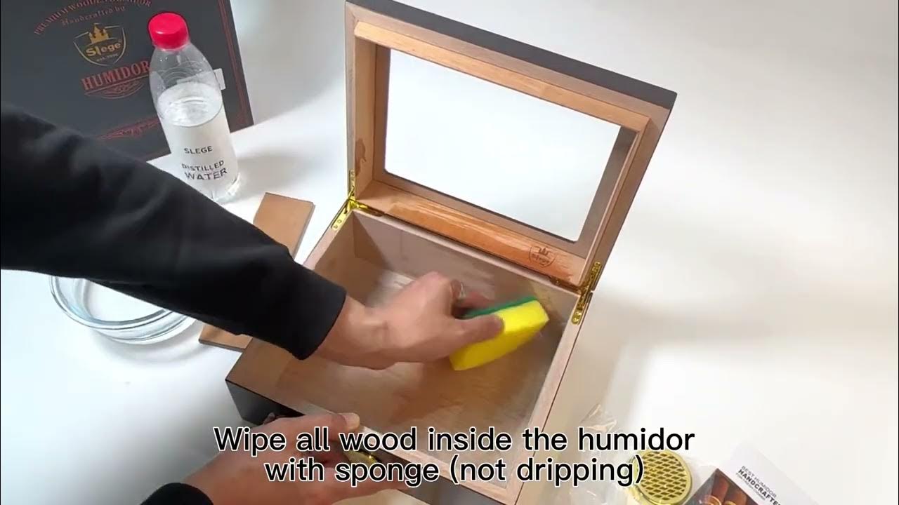 How to season the humidor? YouTube