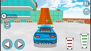 Crazy Car City Roof Stunts - Stunts Car Games - Android GamePlay FHD #2 screenshot 4