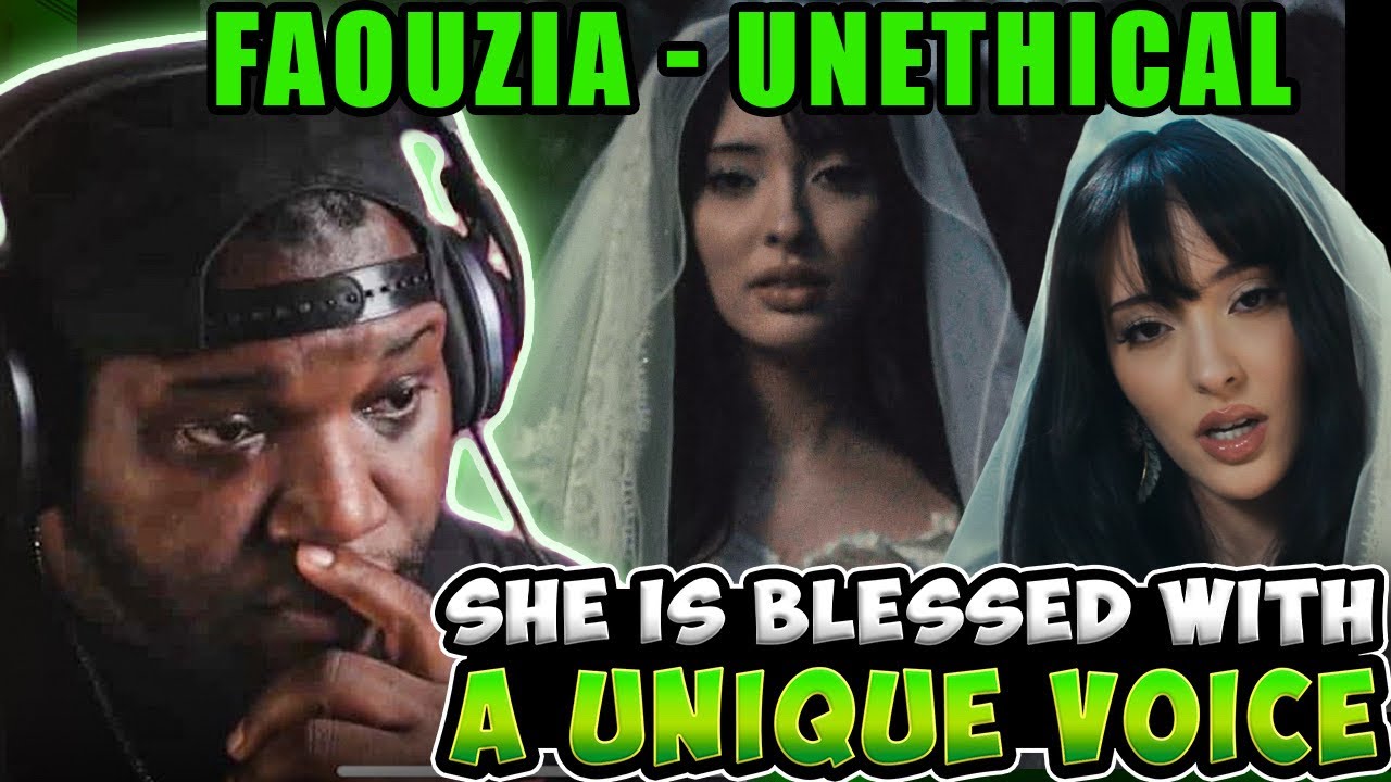 Vocalist Reacts - Faouzia - UNETHICAL