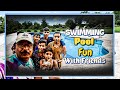 Swimming pool me maze  bacha partyhaider saeed world