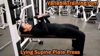 Lying Supine Plate Press