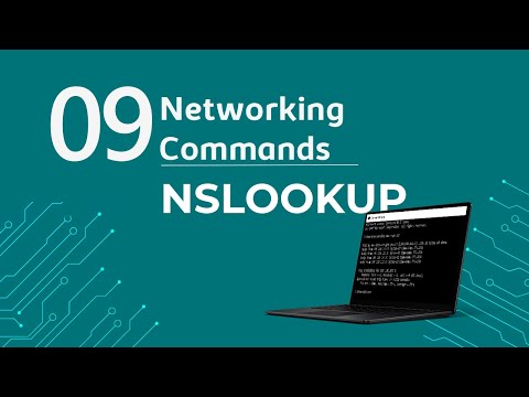 Vídeo: Como faço para usar o nslookup no Windows 10?