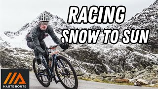 Racing the Dolomites ! Stelvio Umbrail Pass & Passo Gavia in the Snow & into the Sun up Predaia