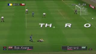 World Soccer Winning Eleven 2002 (PS1) - Exhibition - Leeds United vs Liverpool FC
