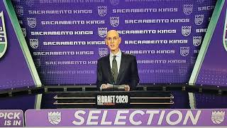The Kings draft Tyrese Haliburton at #12