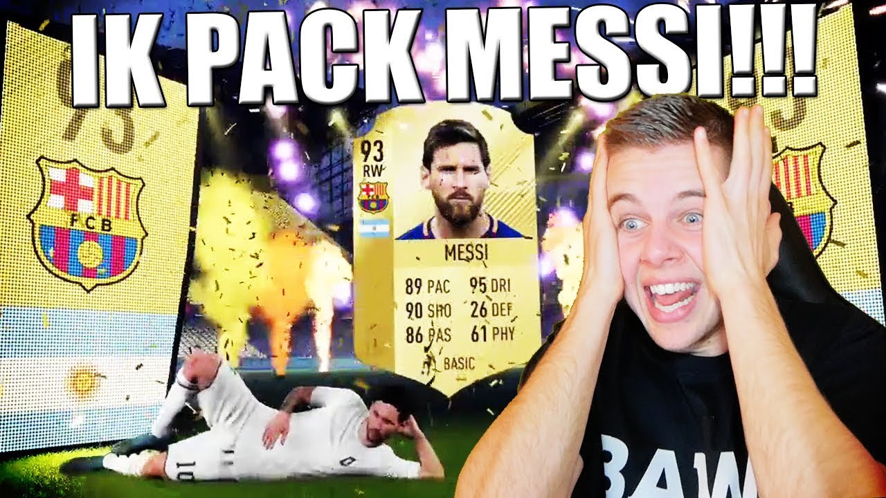 IK PACK MESSI EN NOG VEEL MEER!! FIFA 18 NEDERLANDS