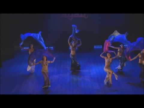 Nebteedy Drum Belly Dance with Katja's students at Layali, Sweden 2016