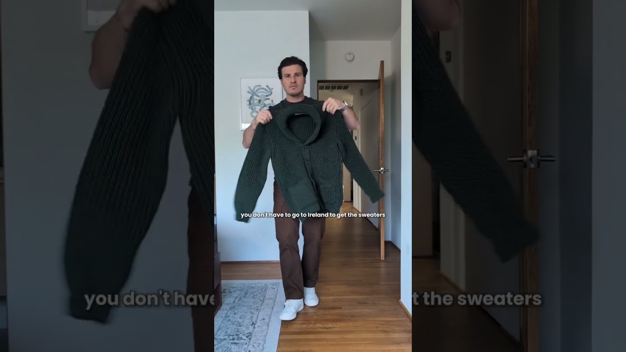 How to Get an Affordable Ethical Chunky Wool Sweater #style #fashion #menswear #mensstyle