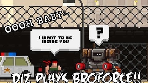MECH SUIT??!! | Diz Plays Broforce episode 2 pt 2
