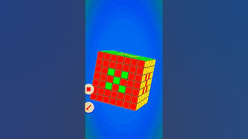 new pattern on 7x7 Rubis Cube #shortvideo #new #pattern #ninjacuber1232