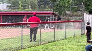 Jonah running the bases