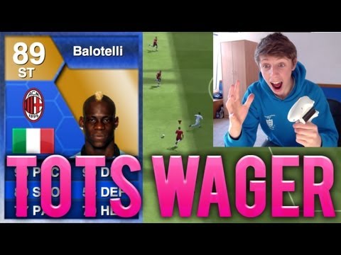 TOTS BALOTELLI LIVE WAGER!! - Fifa 13 Ultimate Team Team Of The Season