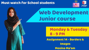 Web Development Course for School Students | Assignment 14 | Coding Blocks Junior