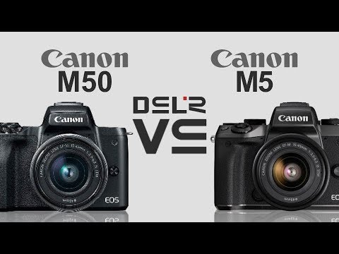 Canon EOS M50 (Kiss M) vs Canon EOS M5