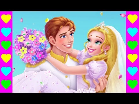 Видео: Принц и Принцесса с длинными волосами!  Серия 4! Мультики для девочек и мальчиков!