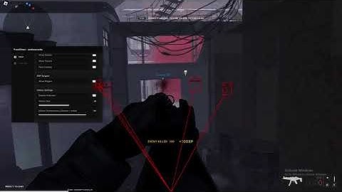 Roblox FRONTLINES Overpowered GUI Script/Hack - ESP, Hitbox Extender