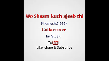 Wo Shaam Kuch Ajeeb Thi|Khamoshi (1969)|Kishore Kumar